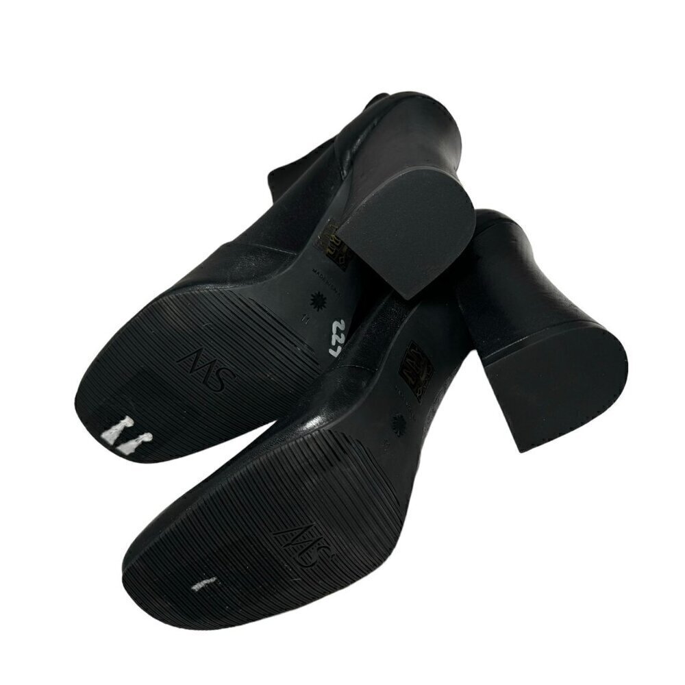 Stuart Weitzman Curveblock 100 Bootie In Black Le… - image 7